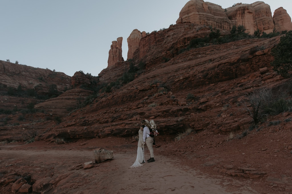 Red Rock Elopement in Sedona | Cami + Shem