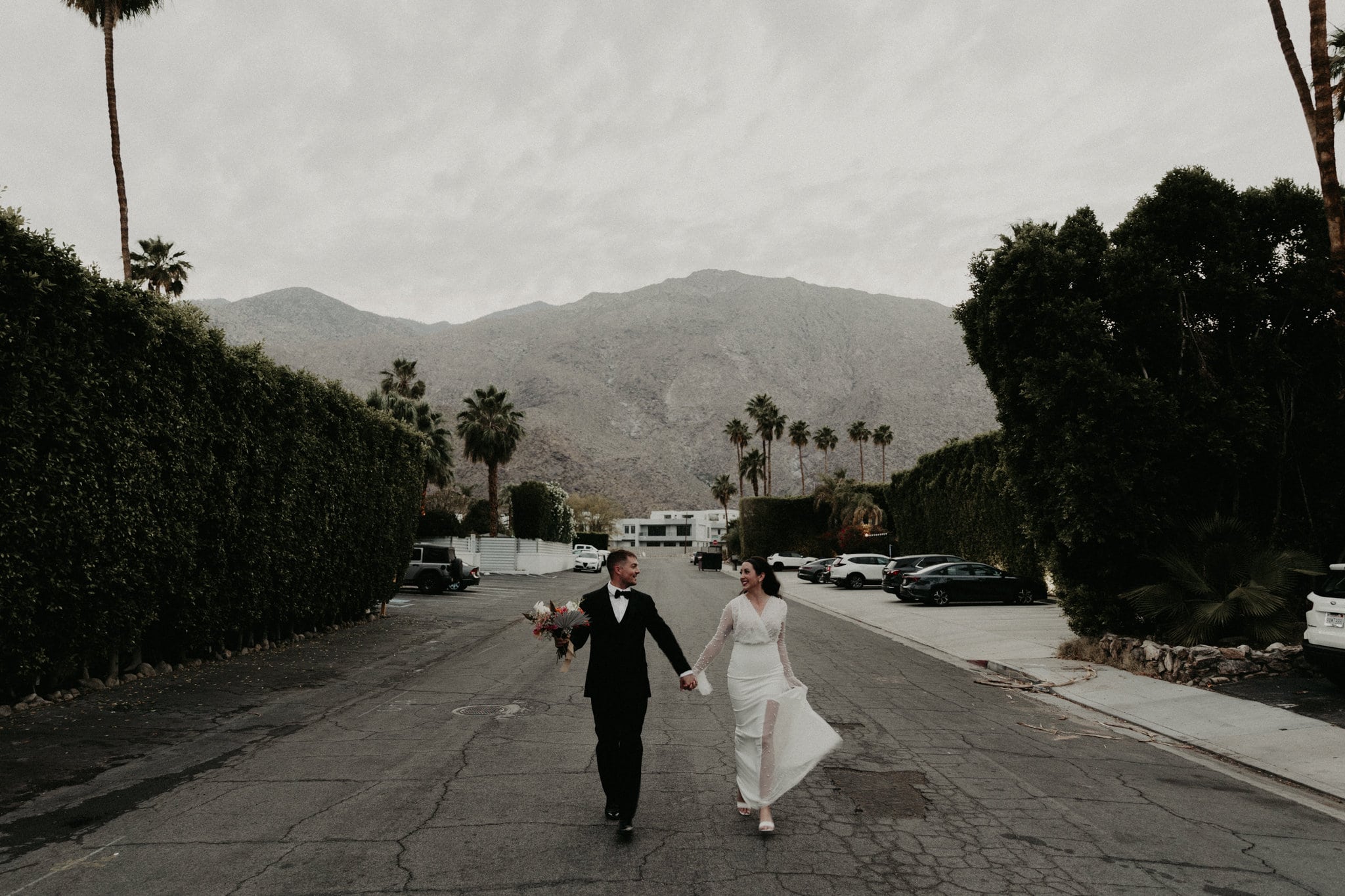 Modern Palm Springs Elopement | Cidney + Trevor